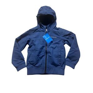 Columbia Boys Night Tide Loma Vista Hooded Fleece Lined Zip Up Jacket Sz XS NWT